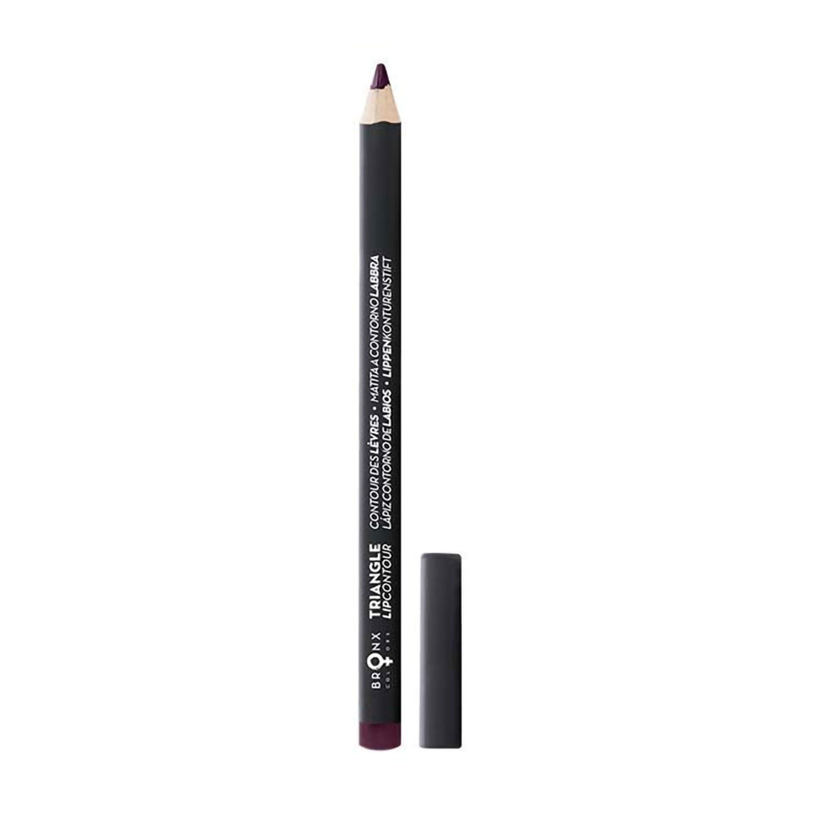 Контурний олівець для губ Bronx Colors Triangle Lip Contour Pencil TLP01 Underworld, 1 г